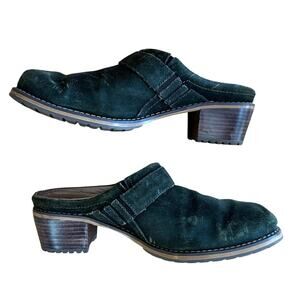 RED WING x Womens  Suede Mule Forest Green Size 6.5